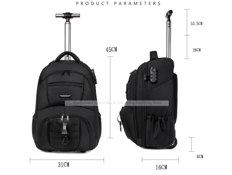 Wheeled Backpack - 18 in