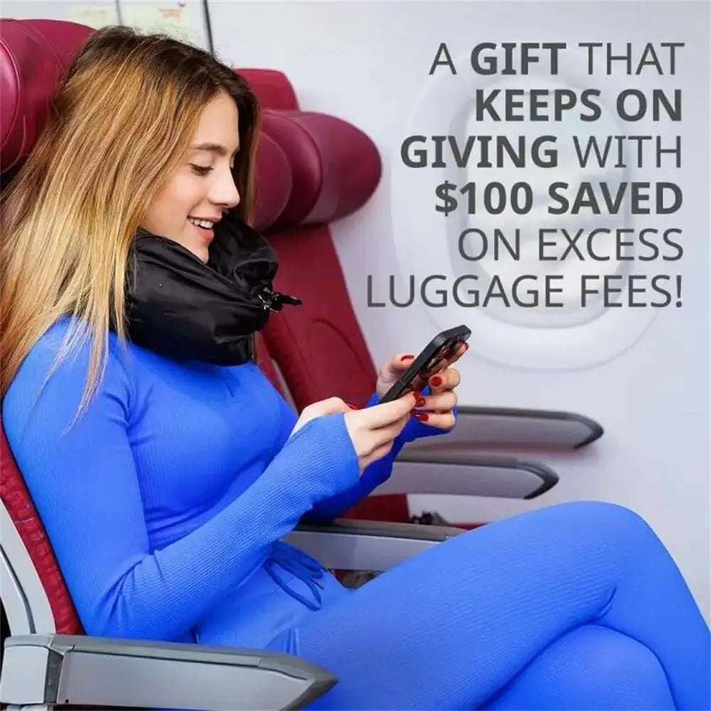 Fillable Travel Neck Pillow