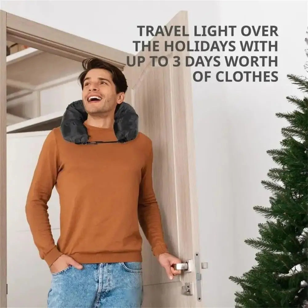 Fillable Travel Neck Pillow