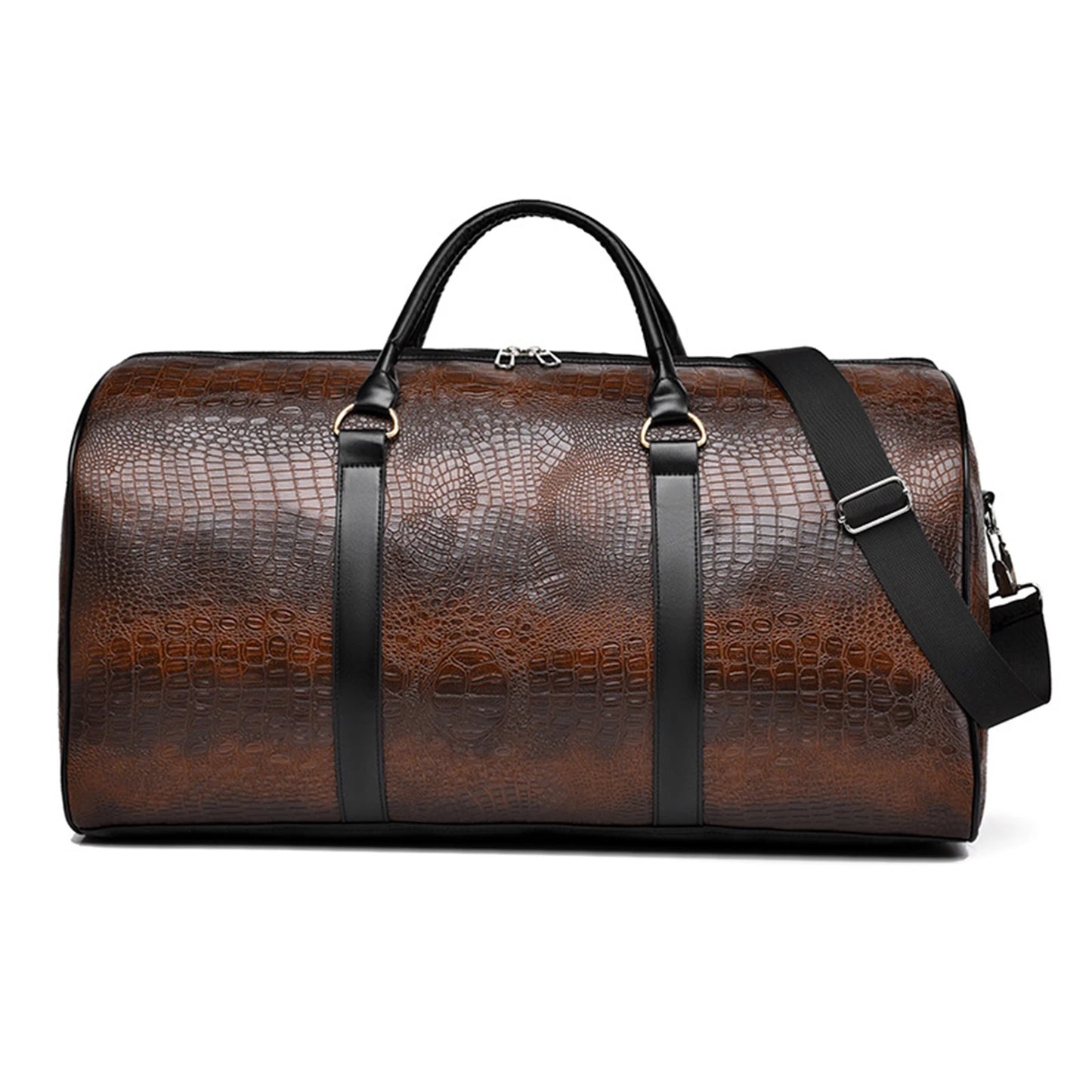 Men's Leather Duffle Bag