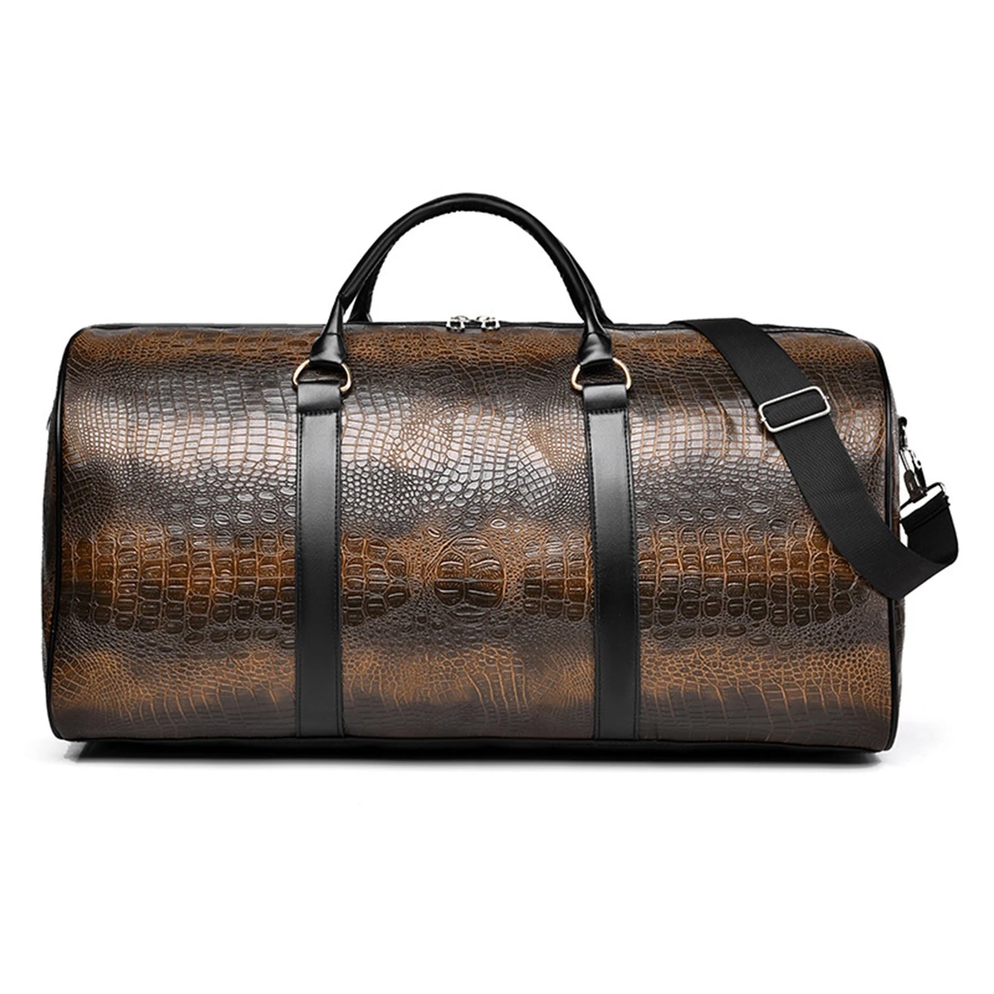 Men's Leather Duffle Bag